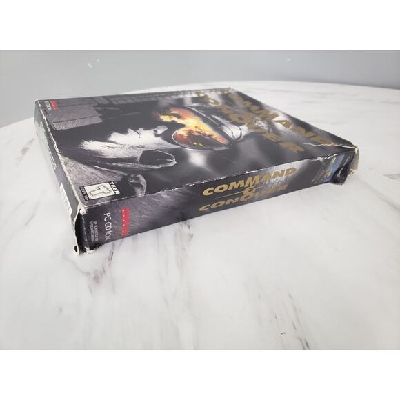 EMPTY BOX Command & and Conquer Big Box PC Game 1995 EMPTY BOX ONLY - Picture 2 of 7